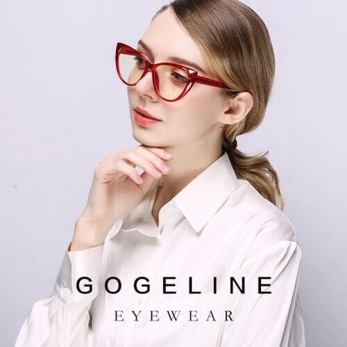 2020 Anti-blue Light cateye Glasses Frames for Women Men Leopard Brand Unique Stereoscopic Eyeglasses TR90 Frame Female