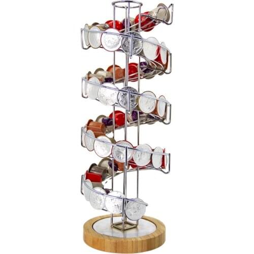 Shelf Organizer for Coffee Capsule Coffee Milk Storage Shelf Storage Rack