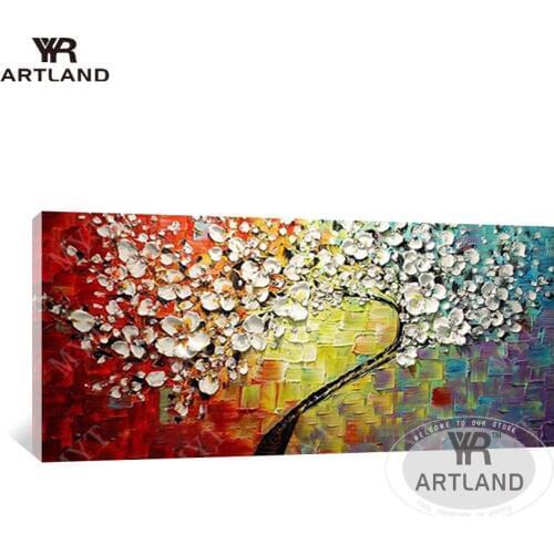 POP Hot sale wedding decoration Hand-painted oil painting on canvas wall art home decor for living room Entrance no framed