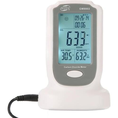GM8802 Portable Handheld Carbon Dioxide Detector Precision CO2 Meter High Quality Gas Detector Tester