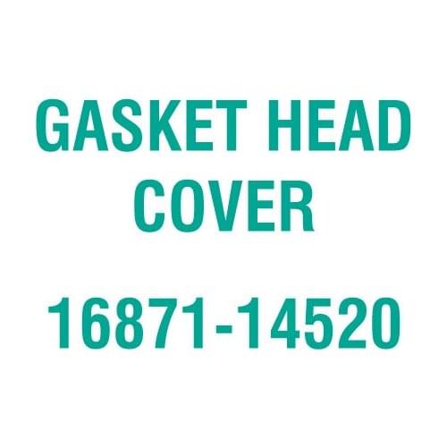 For Kubota 16871-14520 GASKET HEAD COVER