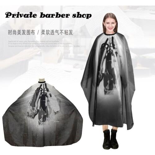 Haircut cloth Non-staining Barber shop, hair salon, shawl Hair cutting cloth Hot-dyeing cloth home Hair dye perm bib