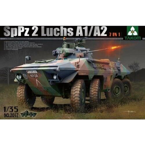 Takom 1/35 2017 Sp Pz 2 Luchs A1/A2