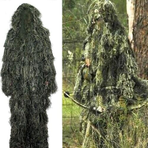 Military Sniper Ghillie Suit Tactical Airsoft Wargame camouflage hunting clothes