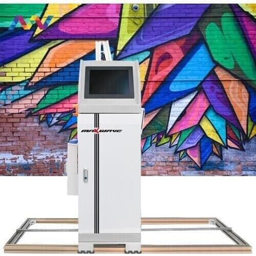 Zeescape 2880Dpi Resolution Direct To Wall Inkjet Printer 3D Vertical