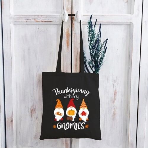 Thanksgiving Gnomes Woman Tshirts 2021 New Thanksgiving Shirt Funny Vintage Clothes Woman Casual Cartoon Tee
