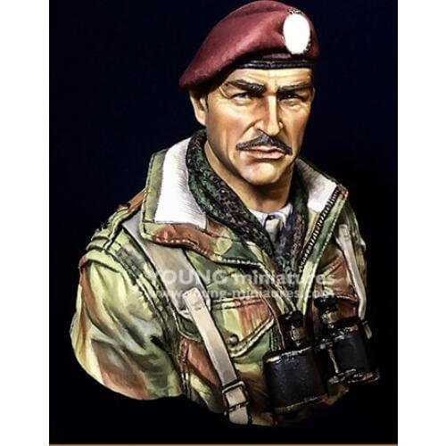 1/10 RED DEVILS ARNHEM 17 Sep 1944, Military subject matter, Resin Figure Bust GK, Uncoated No colour