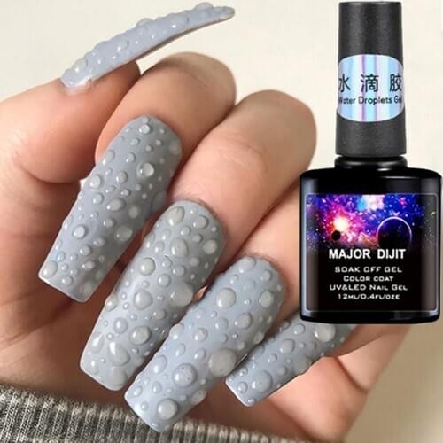 12ML Nail Polish Water Droplets Gel Nail Polish Gel Smudge Bubble Gel Nail DIY Varnish Manicure Decoration Nail Art Accessories