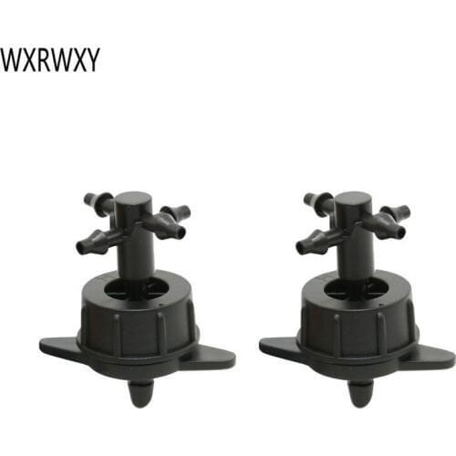 4L 8L 4-way emitter irrigation Cross connector arrow drip system arrow dropper water pipe splitter For greenhouse 100set