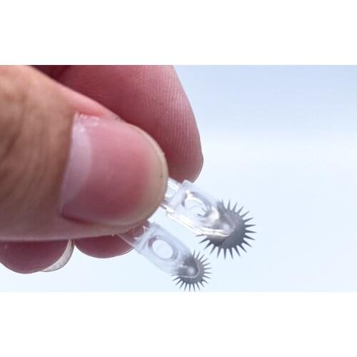 5pcs Eyebrow Tattoo Needles Roller Microblading Needles Easy Color Permanent Makeup Fog Shading Needles Eyebrow Tattoo Tools S/L