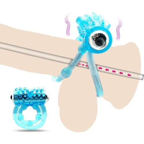 8 Hours Male Lock Fine Ring Penile Longer Harder Stronger Training Props Man Penile Rings Adult Game Sex Toy