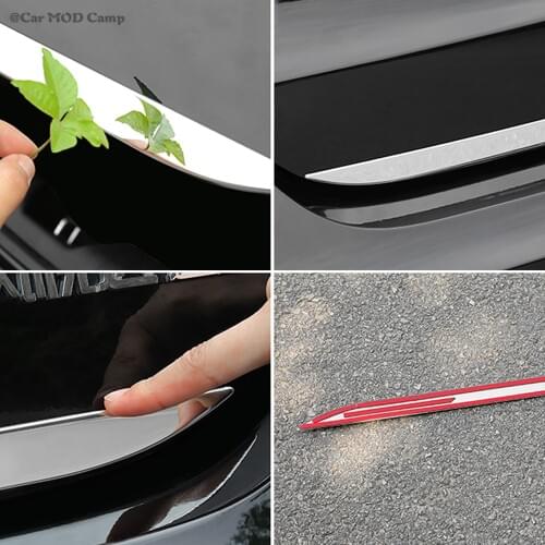 Car Accessories for Kia K5 Optima 2020 2021 Stainless Steel Rear Trunk Tailgate Decoration Cover Trim 1pc