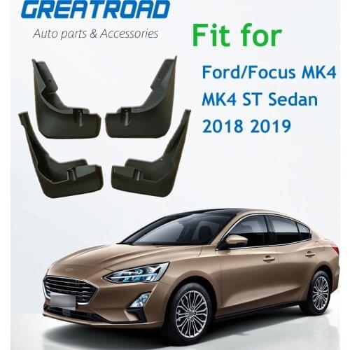 Car Mud Flaps Mudguards Splash Guards for Fender Mudflaps for Ford/Focus MK4 /MK4 ST Sedan 2018 2019