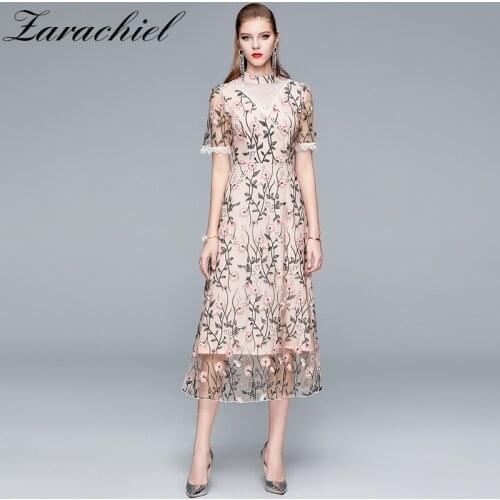 Летние платья с кружевом HAMALIEL China At AliExpress