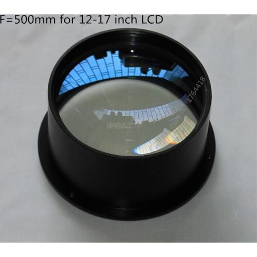 DIY projector super lens projector kit F500mm triplet lens glass for projection LCD 12-17 inch one piece free shipping