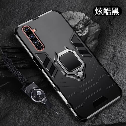For OPPO Realme 6 Case Hard PC With Stand Ring Armor shockproof protect Back Cover Case for oppo realme 6 pro realme6 6pro shell