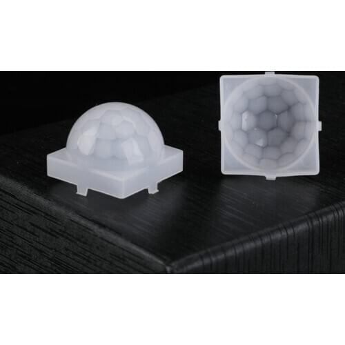 Drop shipping PIR Optical Fresnel lens 23.5*23.5*17.2MM for Human Body Pyroelectric infrared Sensing Sensor
