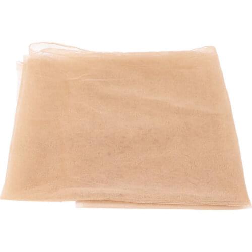 Lace Net Wig Accessory Breathable Comfortable 1x1m for Beard Making for Wig Making