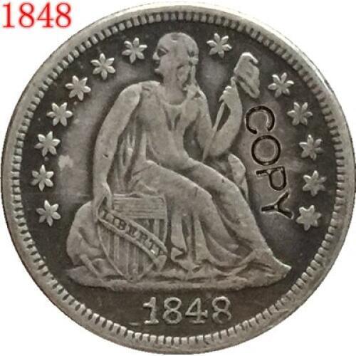 USA 1848 Seated Liberty Dime COPY COINS