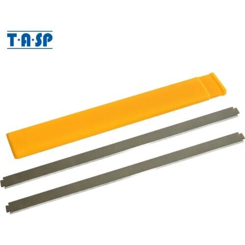 TASP 2pcs 13" HSS 330mm Thicknesser Planer Blade Woodworking Knives Replacement for Ryobi AP1301 Ridgid TP13001 13002 AC8630