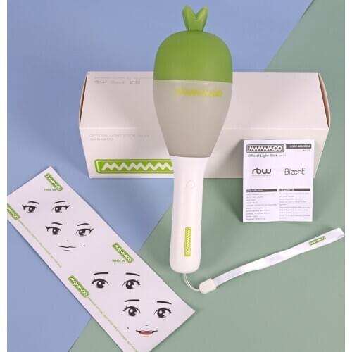 Kpop MAMAMOO light stick radish lamp fluorescent stick supporting lightstick hand lamp Glow Party Supplies