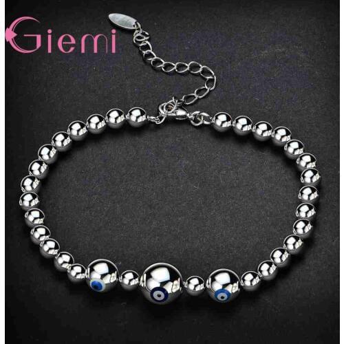 Top Quality Lowest Price 925 Sterling Silver Beautiful Bracelets For Women Ladies Present Crystal Jewelry Accessories