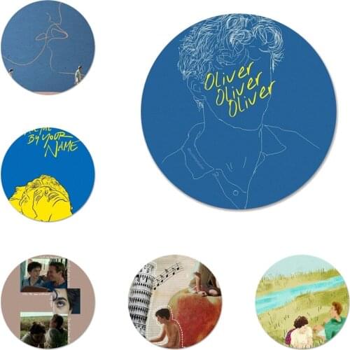 Call Me by Your Name Badge Brooch Pin Accessories For Clothes Backpack Decoration gift