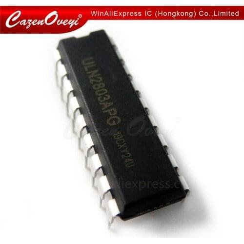 10pcs/lot ULN2803APG ULN2803A ULN2803 DIP-18 In Stock