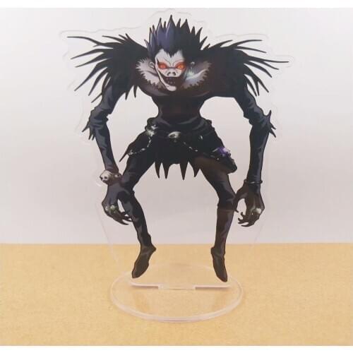 16cm Death Note L Yagami Light Ryuuku Misa acrylic stand figure model plate holder cake topper anime figure desktop decoration