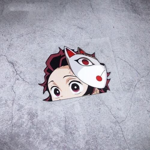 Car Styling Vinyl Cartoon Motorcycle Sports Body Tank Sticker Decal for Demon Blade Kajiro