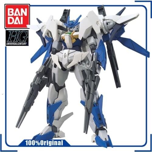 BANDAI HGBD:R 039 1/144 Gundam OO SKY MOEBIUS Gundam Build Divers Assembly Model Action Toy Figures Gifts for Children