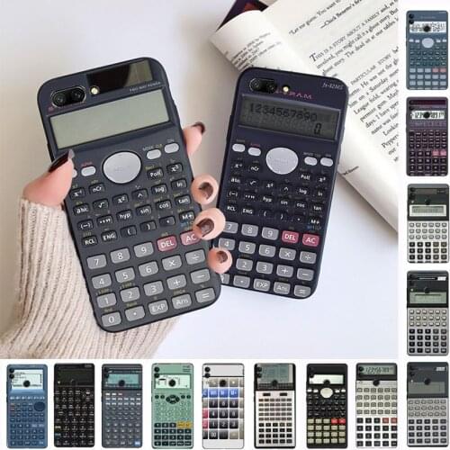 Retro Peculiar Funny Calculator Cell Phone Case For huawei honor 10 10i 10lite 8c 8A 8X 9 9lite 20 20s 20i 20lite mate20 Cover