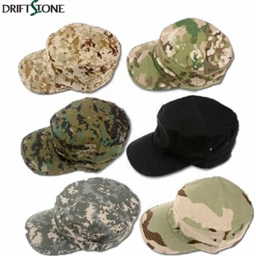 New tactical hat flat cap men army hats camouflage caps 8 colors mens flat hat