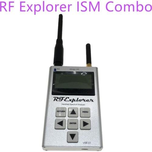RF Explorer ISM Combo Handheld Digital Spectrum Analyzer LCD Display 240-960 MHz 2.35-2.55 GHz 113*70*25mm High Capacity
