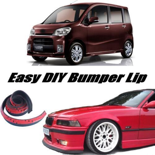 NOVOVISU Bumper Lip Deflector Lips For Subaru Lucra 2010~2016 Front Spoiler Skirt For Car Tuning / Body Kit / Strip