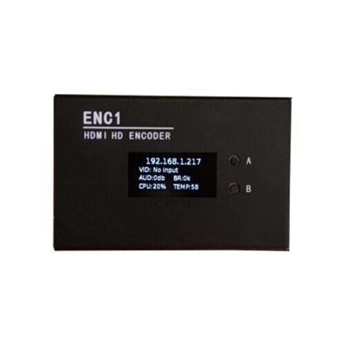 New HDMI Encoder H.264 H.265 1080P Live Streaming Video Encoder NDI RTMP SRT Live Broadcast