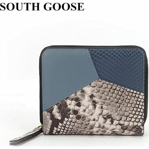 New Stylish Card Wallet Genuine Leather Exquisite Patchwork Women Credit Card Holder Large Organizer Purse Business Card ID Case