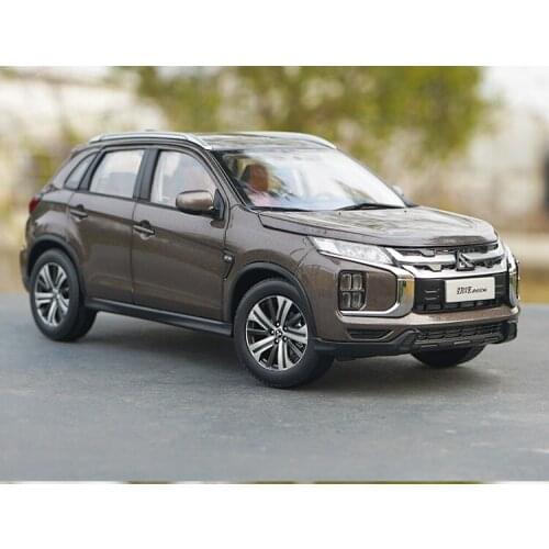 Original factory authentic 1:18 Gac Jinxuan ASX 2020 brown diecast car model for toys, gift, collection