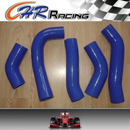 SILICONE INTERCOOLER TURBO HOSE FOR TOYOTA SUPRA MK3 MA70 BLUE