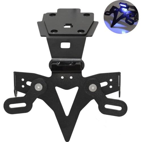 Led Light Rear License Plate Frame Holder Bracket Fender Eliminator For SUZUKI GSXS750 GSXS750Z GSX-S 750 Z GSXS 750Z 2017-2021