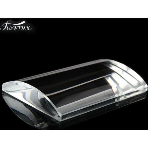 U Curved Crystal Glue Pallet Mink False Eyelash Holder False Lashes Extension Tool