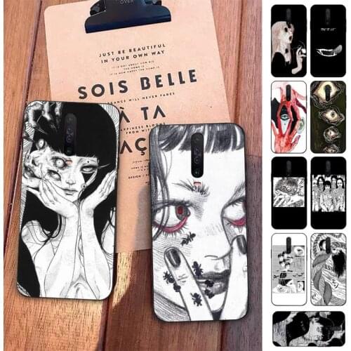 Yinuoda Japanese Horror Manga Style Phone Case for Redmi 5 6 7 8 9 A 5plus K20 4X S2 GO 6 K30 pro