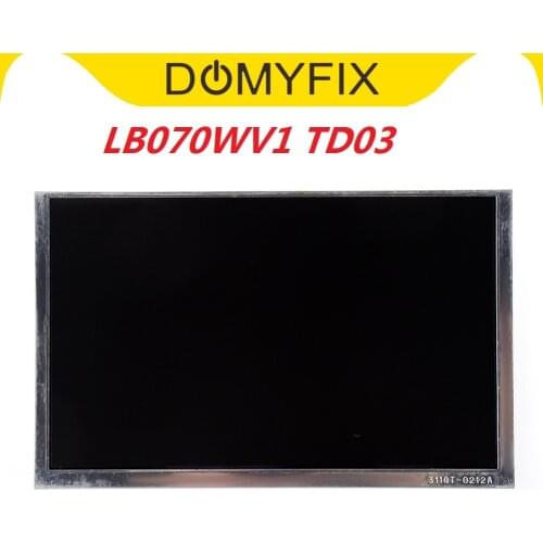 Laptop LED screen 7inch for LG Philips LB070WV1 TD03 LCD Screen Display Panel 800(RGB)×480 LCD Display Screen