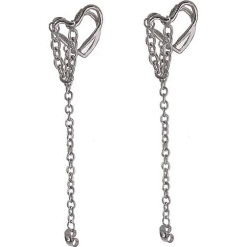 2021 New Arrival Fashion Earrings Drop Earrings Uroru Zinc Alloy Cute/romantic Heart Women Dangle Earrings