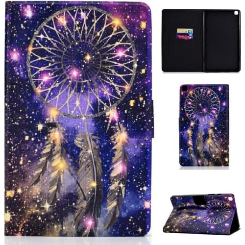 Wind Chime Coque For Samsung Galaxy Tab S6 Lite Case 10.4" Flip Stand Cover Funda For Galaxy Tab S6 Lite SM P610 P615 Case + Pen