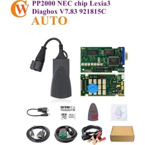 Lexia3 PSA XS Evolution NEC Full Chip Diagbox V7.83 Lexia 3 V48 PP2000 Diagnostic Interface 921815c Support Peugeo t 307