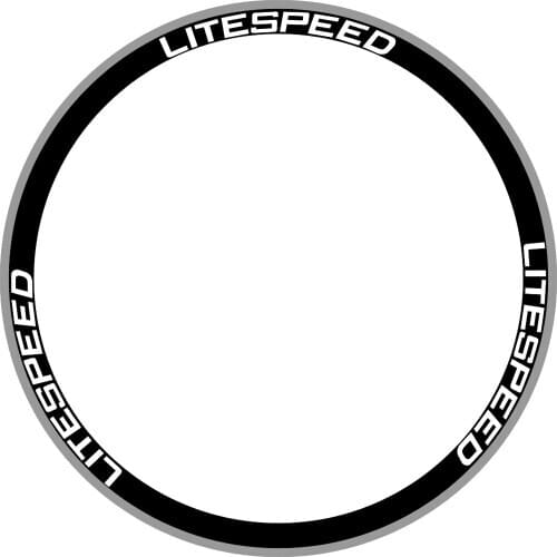 Litespeed Rims Wheel Stickers FOR 30/35/38/40/45/50/55/60mm Decals Bike Road Cycle Wheelset Stickers 2 Wheels