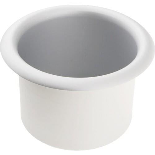 Aluminum Alloy Car Interior Cup Drink Bottle Holder Storage Can Base Matte Height: 64mm/2.52
