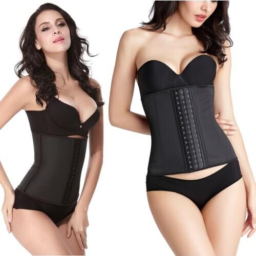 Buckle Bubber Waist Trainer Tummy Control Slim Belts for Women Shaping Underwear Flat Stomach Slimming Belt Shaping Straps