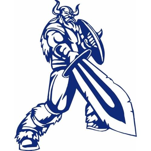 For Viking Warrior Norsemen Battle Sword Shield Car Truck Window Vinyl Decal Sticker Styling